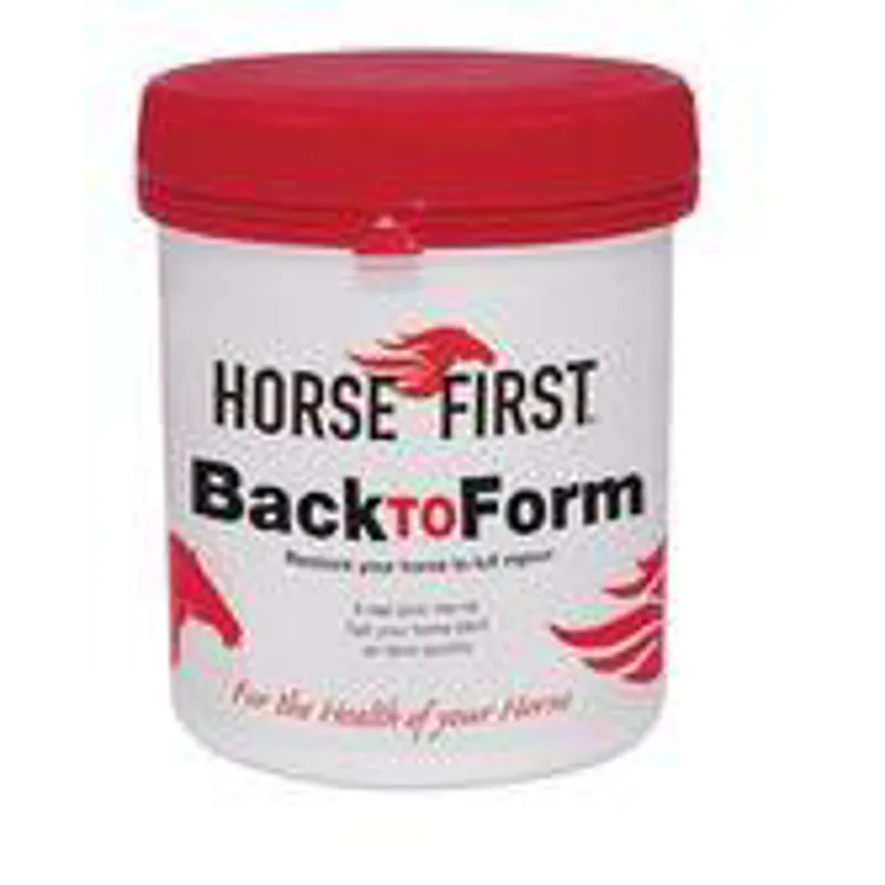 Horse First Back to Form