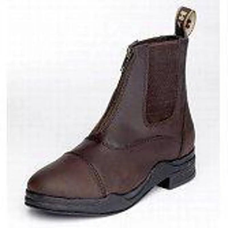 HY Zip Front Jodhpur Boot
