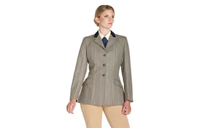 Caldene Hickstead Green & Lilac Tweed