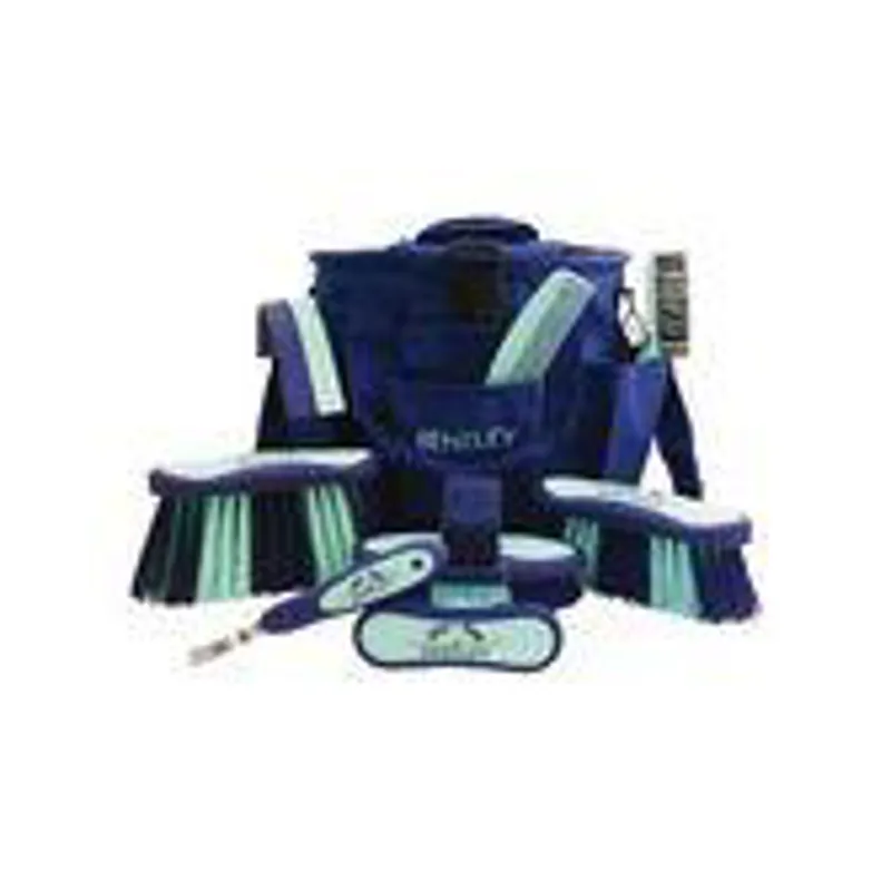 Bentley Deluxe Grooming Kit Navy & Mint