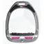 Flex-On Green Composite 2 Stirrups Inclined in Grey/Grey/Pink