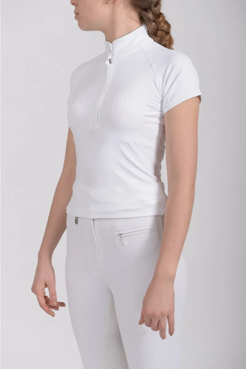 Horseware Sara Competition Shirt Ladies White RB Equestrian