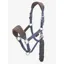 LeMieux Vogue Fleece Headcollar and Leadrope in Jay Blue