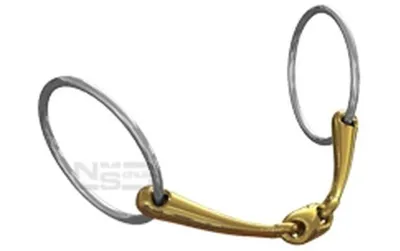 Neue Schule Tranz Angled Lozenge Loose Ring Snaffle