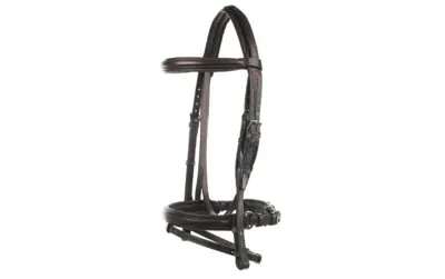 Jeffries Premier Padded Flash Bridle