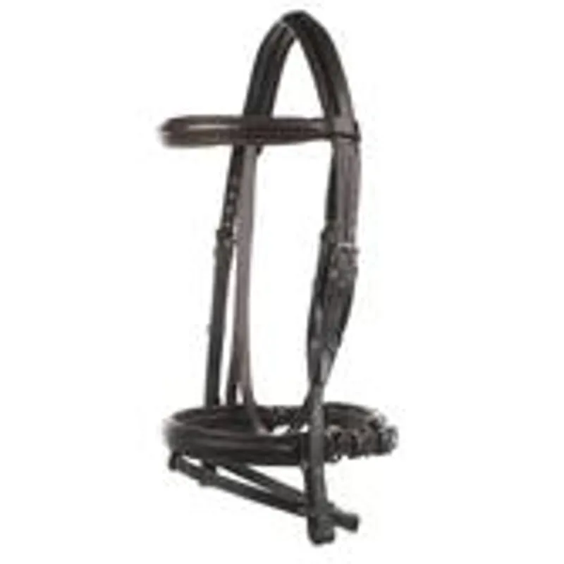Jeffries Premier Padded Flash Bridle