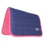 Hy Equestrian Reversible Saddle Pad in Navy/Pink - WEB EXCLUSIVE