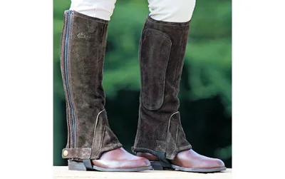 Shires Suede Half Chaps