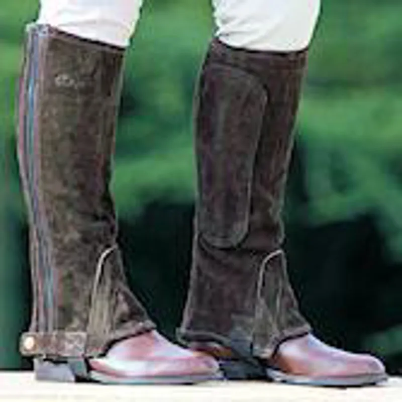 Shires Suede Half Chaps