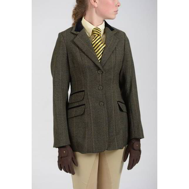 Shires | Huntingdon Tweed Jacket | Ladies | Green - RB Equestrian