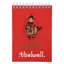 Hy Equestrian Thelwell A6 Notepad in Red - WEB EXCLUSIVE