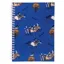 Hy Equestrian Thelwell Jumps Notebook in Blue - WEB EXCLUSIVE