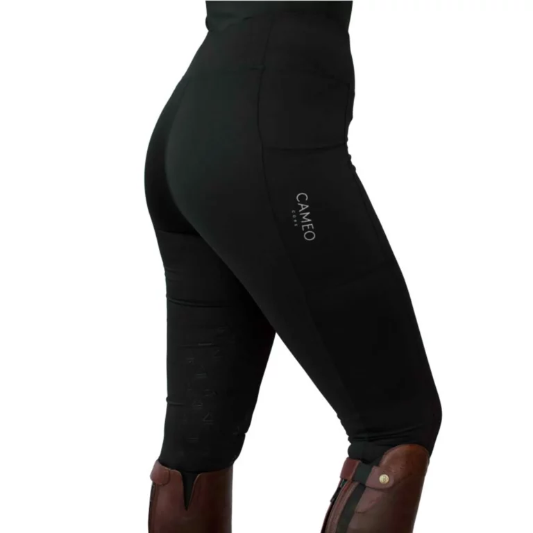 Cameo core riding tights in black from RB Equestrian
