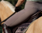 Rider riding a horse in LeMieux legwear