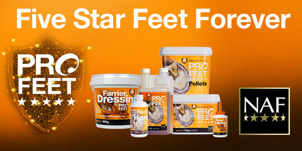 NAF ProFeet range available at RB Equestrian