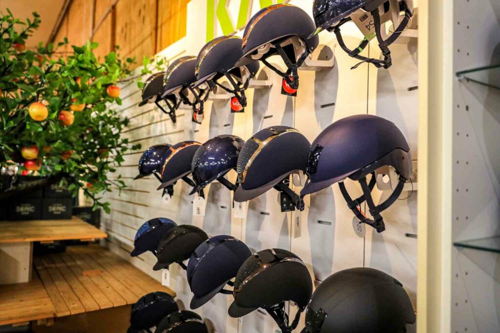 A selection of Kask Riding Hats at RB Equestrian