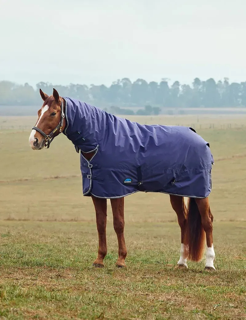 Weatherbeeta Tyro Turnout Combo Rug 360g in Navy