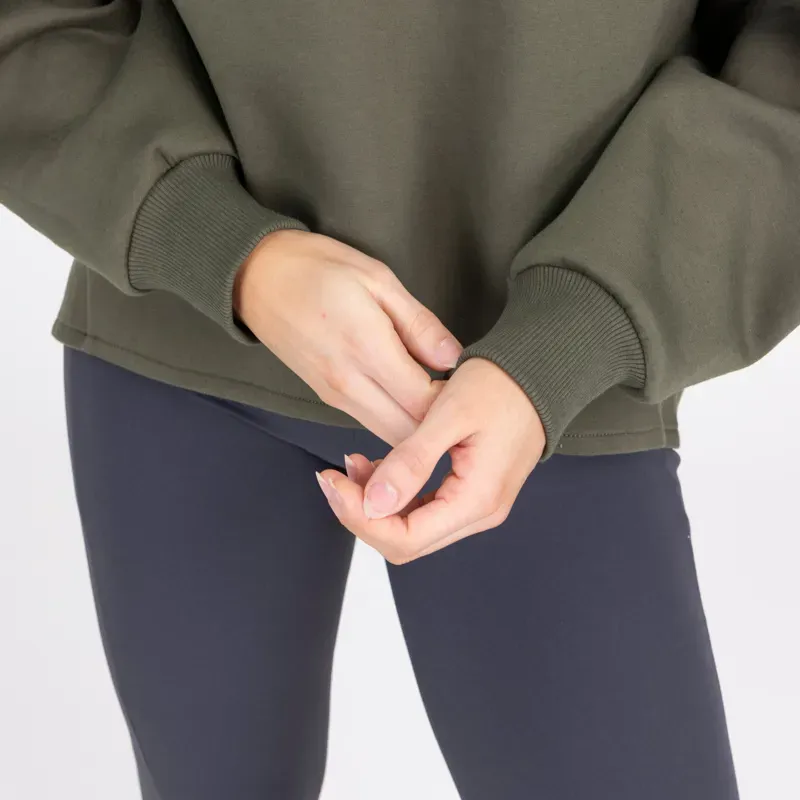Aubrion React Sweatshirt Ladies in Khaki-2