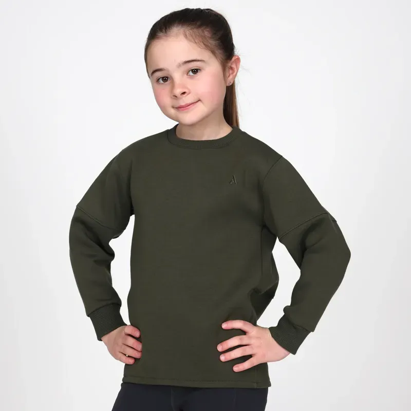 Aubrion React Young Rider Sweatshirt - Khaki