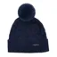 Weatherbeeta Cable Knit Pom Pom Beanie in Navy