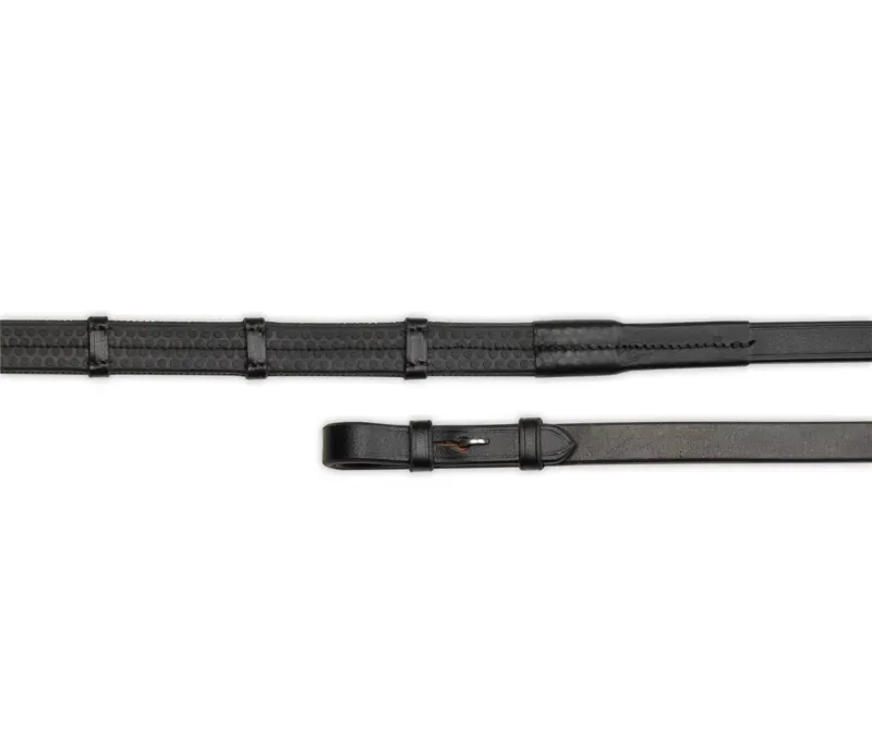 Velociti GARA Pimple Grip Continental Reins in Black