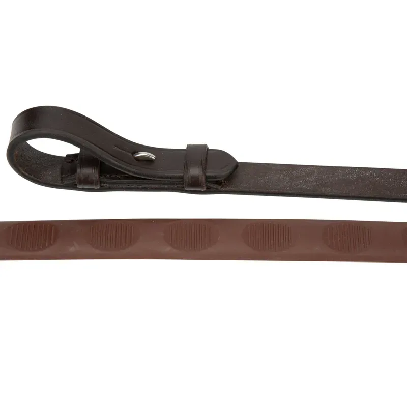 Velociti GARA Pulse Grip Reins in Havana