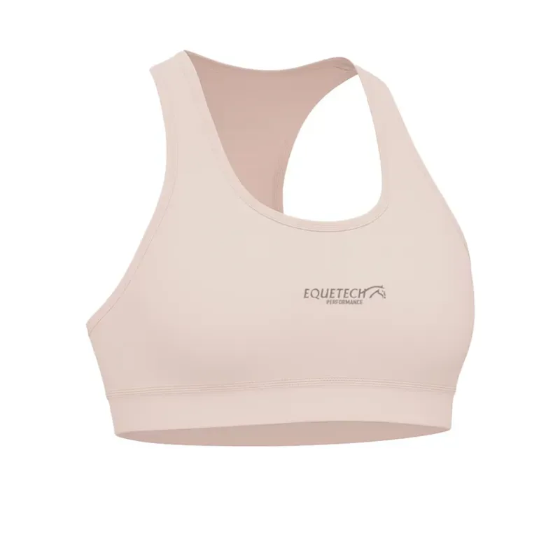 Equetech Performance Sports Bra in Nude