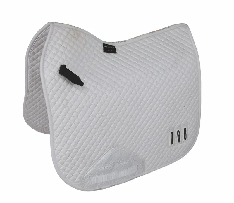 ARMA Numbered Dressage Saddlecloth in White