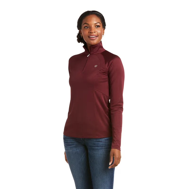 quarter zip base layer