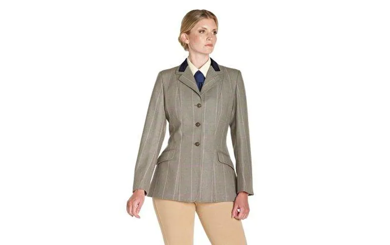 Caldene Hickstead Green & Lilac Tweed
