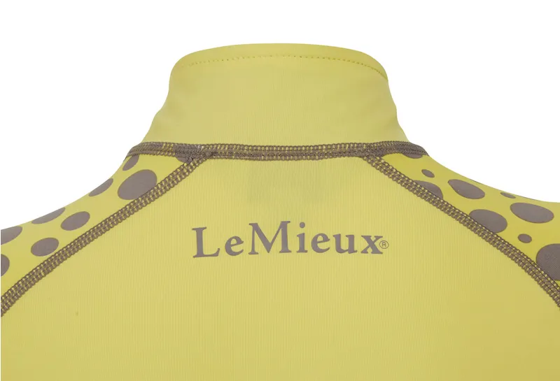 BNWT MINI LE MIEUX BASE LAYER IN CITRON SIZE 9-10 YEARS 