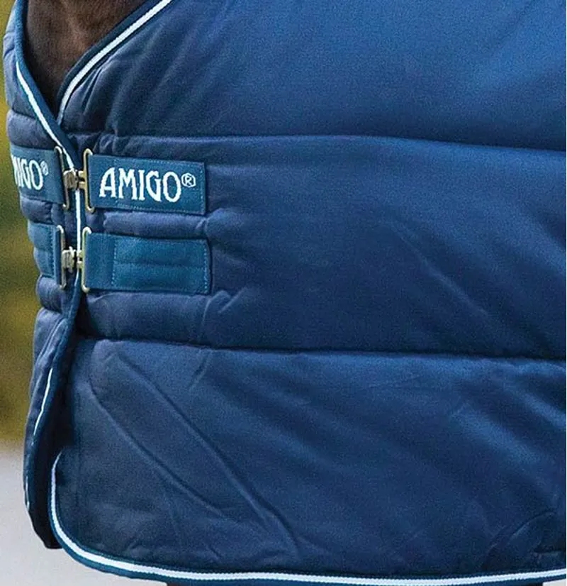 Amigo Insulator Stable Rug Heavy in Navy-1