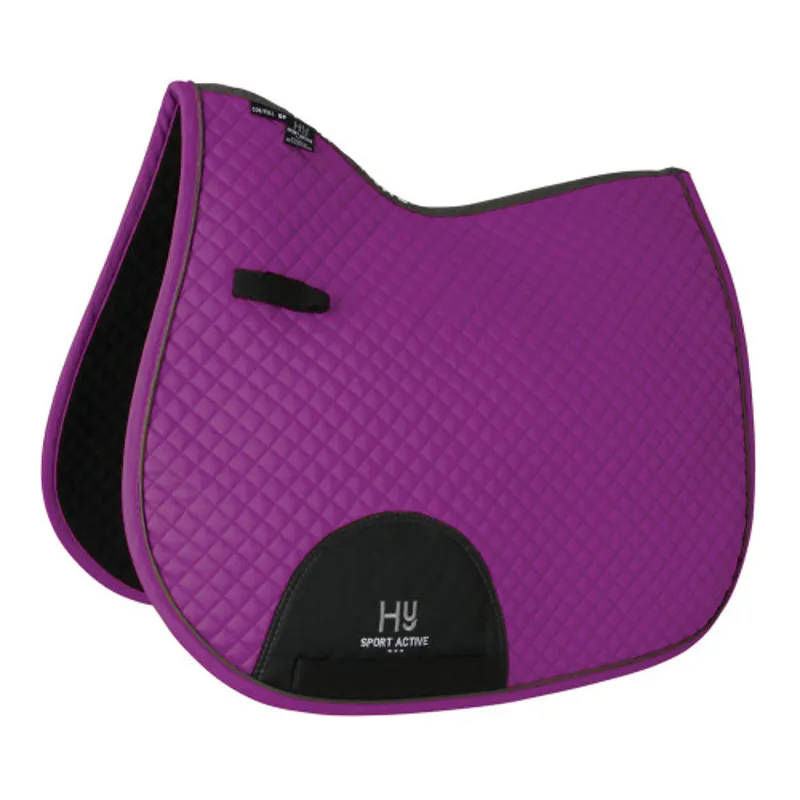Hy Sport Active GP Saddle Pad in Amethyst Purple - WEB EXCLUSIVE