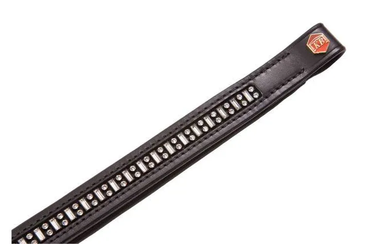 Albion Double Dot Dash Crystal Browband
