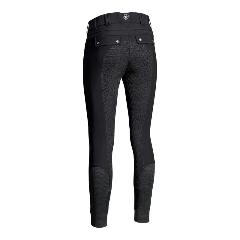 Ariat Tri Factor Grip Full Seat Breeches Ladies in Black-3