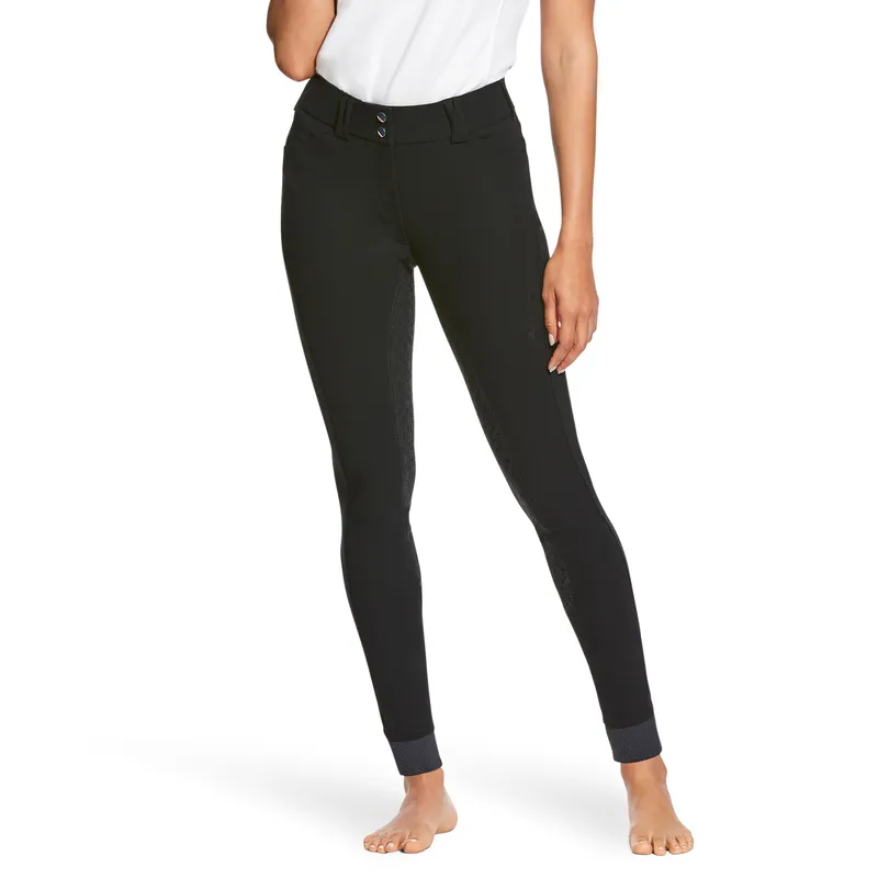 Ariat Tri Factor Grip Full Seat Breeches Ladies in Black