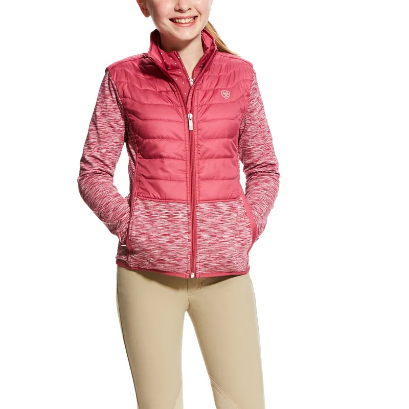 Ariat Capistrano Jacket Girls in Rose Violet