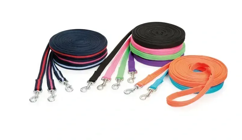 Arma Cushion Web Lunge Line in Magenta and Plum-1