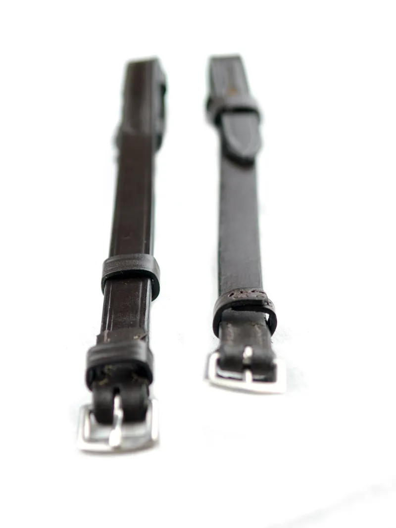 Ascot by Dever Cheek Pieces with Buckle Fastening in Brown-1