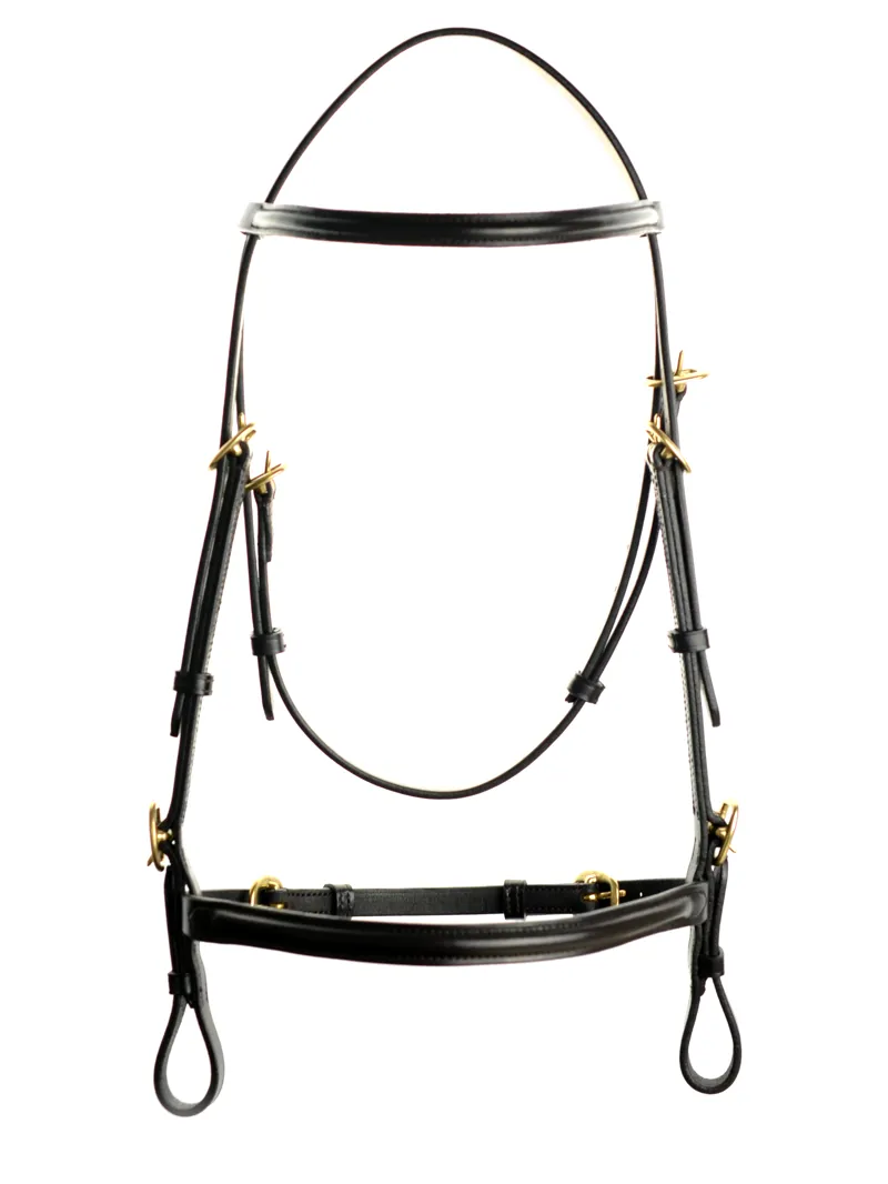 Ascot by Dever In-Hand Bridle in Havana