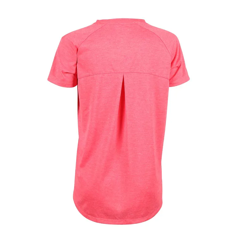 Aubrion Energise Tech T-Shirt Juniors in Coral-1