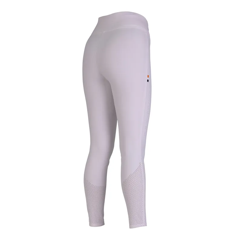 Aubrion Optima Air Riding Tights Ladies in White-1