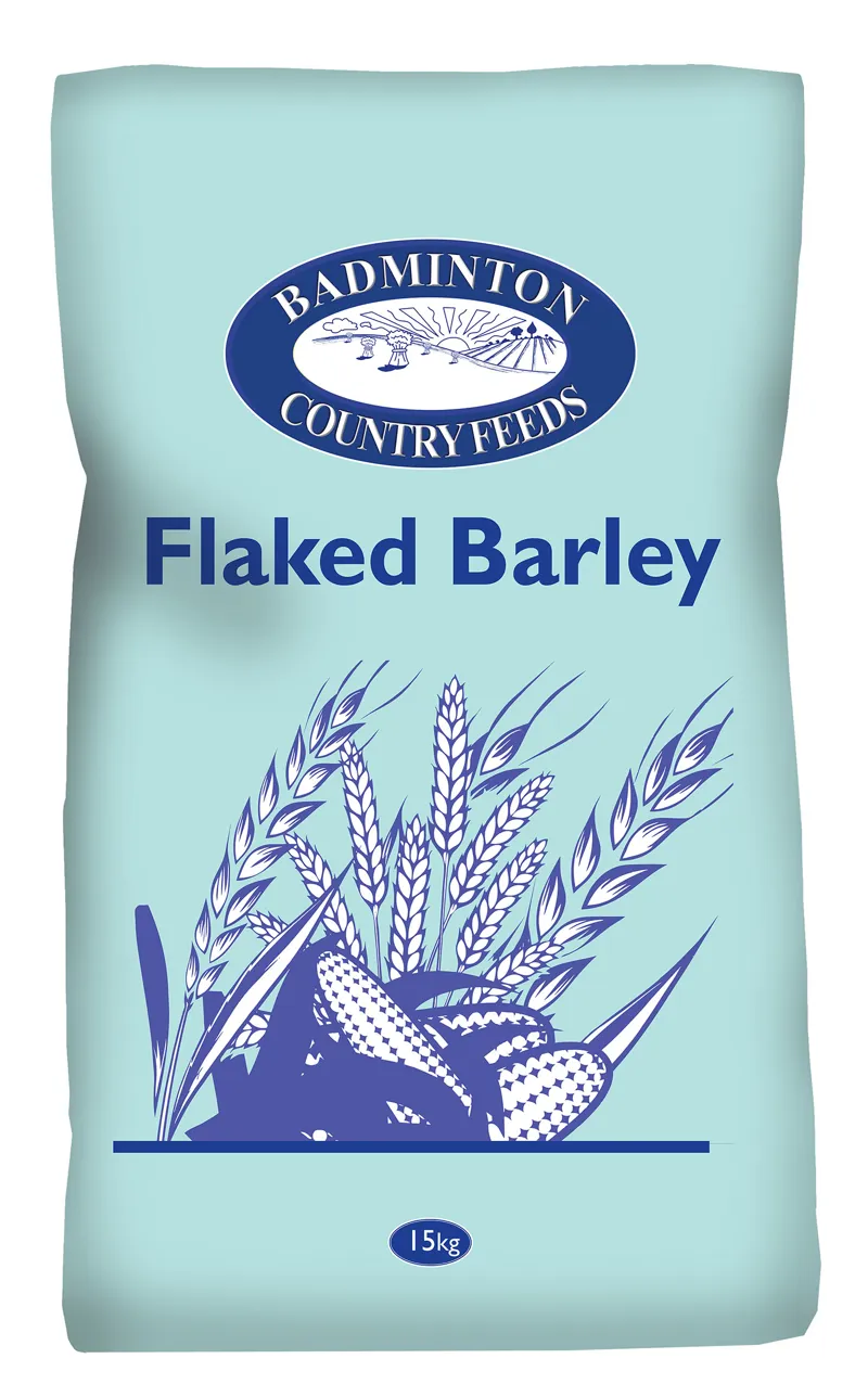 Badminton Country Feeds Flaked Barley Horse Feed 15kg