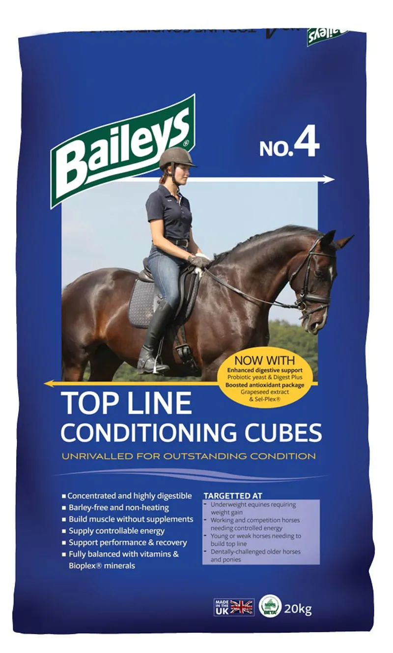 Baileys No.4 Top-Line Conditioning Cubes Horse Feed 20kg