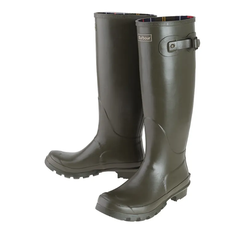 barbour abbey wellington boots olive