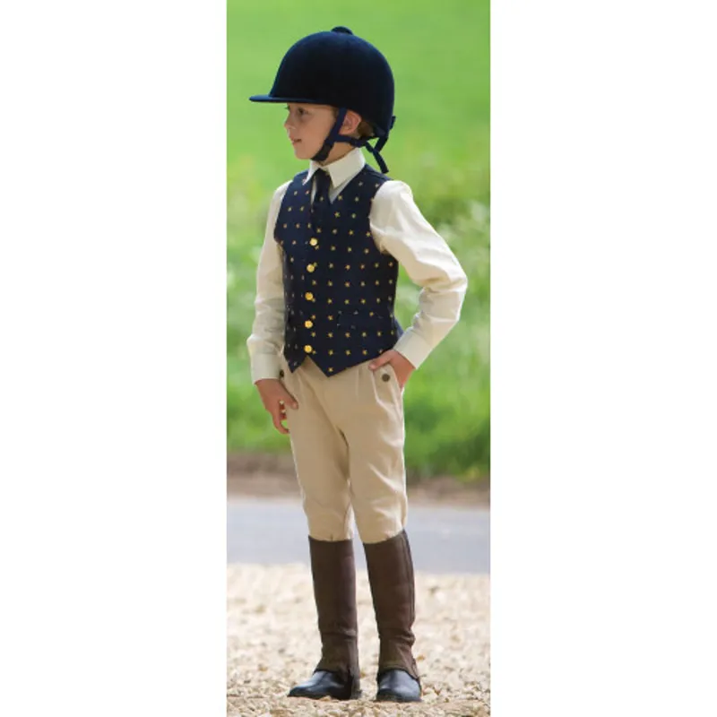 Equetech Casual Breeches Boys in Navy-2