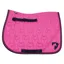 Hy Equestrian Belton Saddle Pad in Pink/Navy - WEB EXCLUSIVE