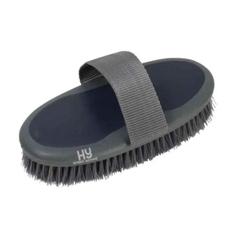 Hy Equestrian Sport Active Body Brush in Midnight Navy - WEB EXCLUSIVE