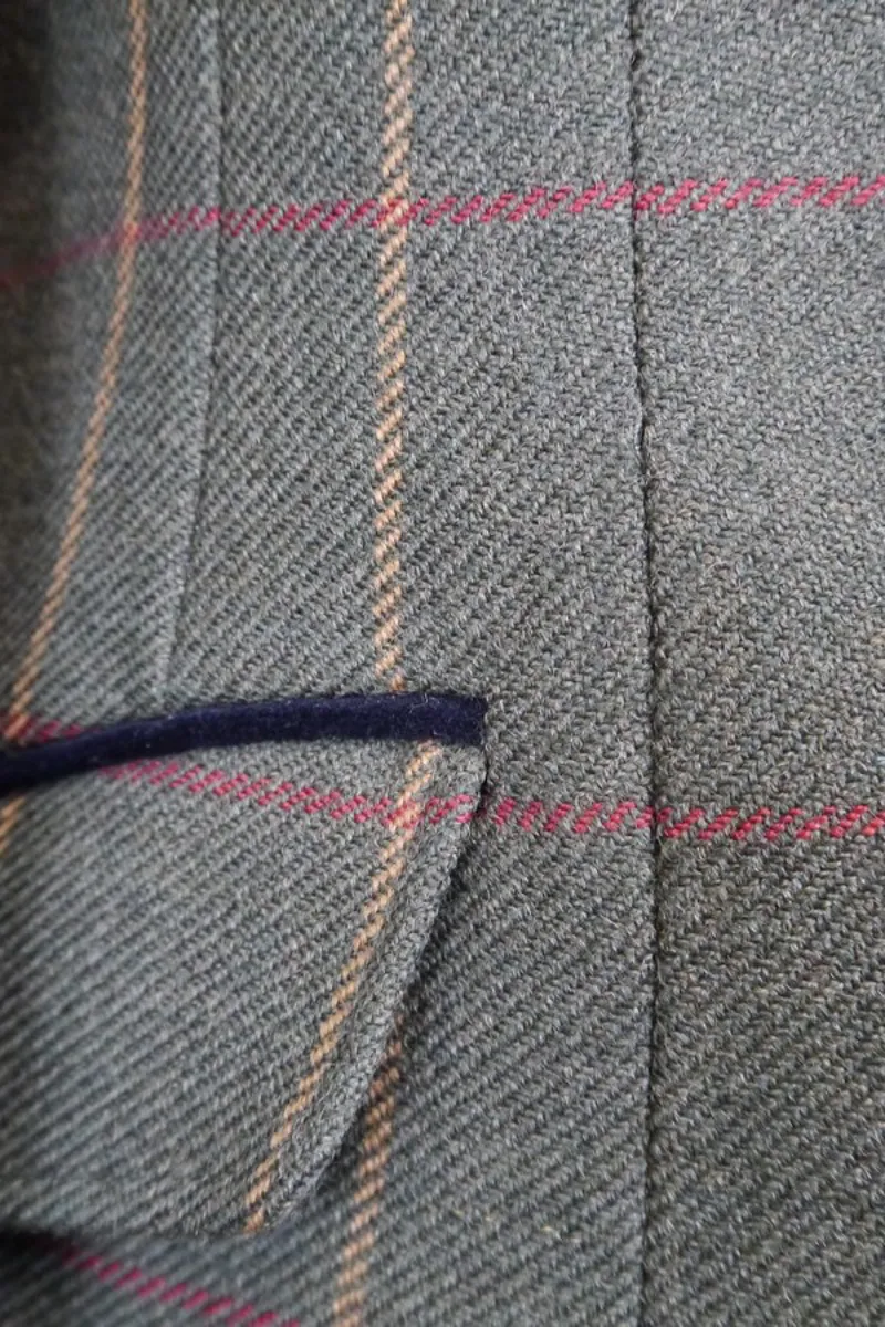 Bridleway Tweed Hacking Jacket Childs Green-1