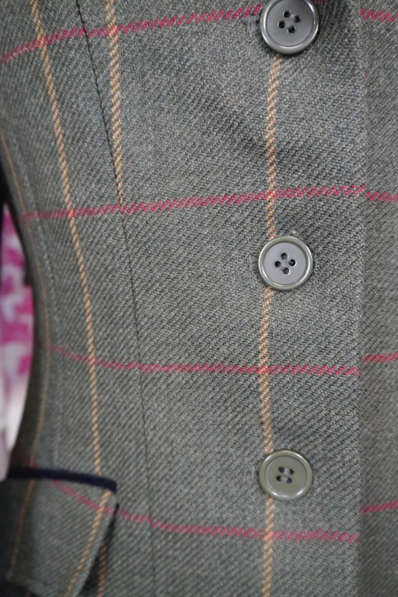 Bridleway Tweed Hacking Jacket Childs Green-2